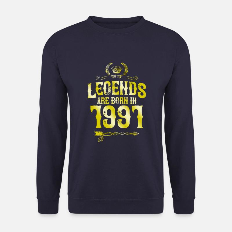 1991 legends born in - Unisex Sweatshirt - navy