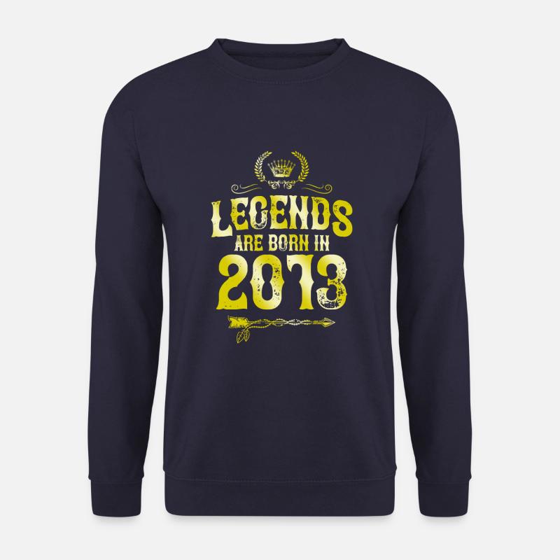 2013 legends born in - Unisex Sweatshirt - navy