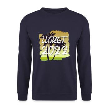 Lloret De mars 2022 - Sweat-shirt Unisexe - marine - Devant - Alina (178cm) & Michal (187cm)