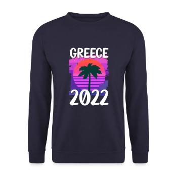Greece 2022 - Unisex Pullover - Navy - Vorne - Alina (178cm) & Michal (187cm)