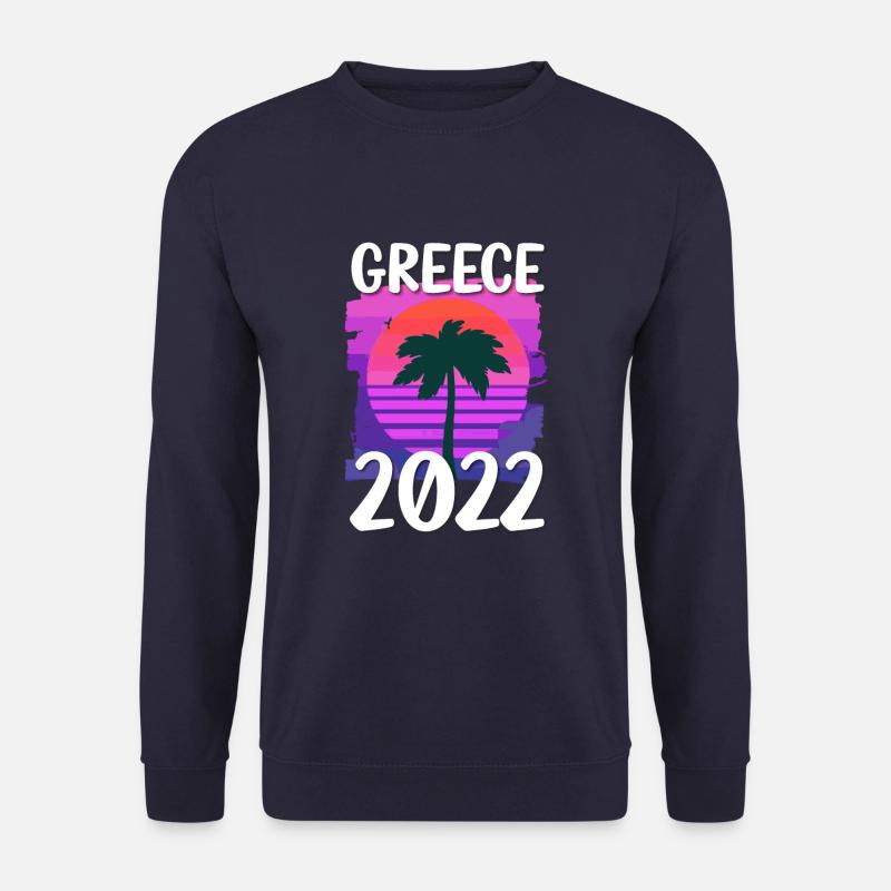 Greece 2022 - Unisex Pullover - Navy