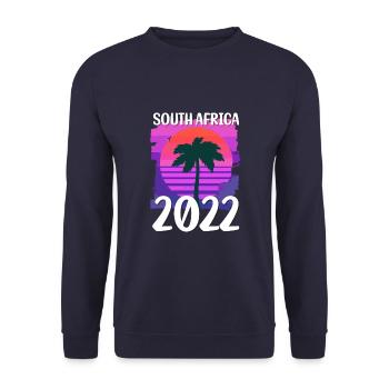South Africa 2022 - Unisex Pullover - Navy - Vorne - Alina (178cm) & Michal (187cm)