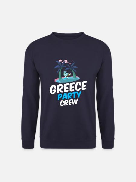 Greece Party Crew - Unisex Sweatshirt - navy