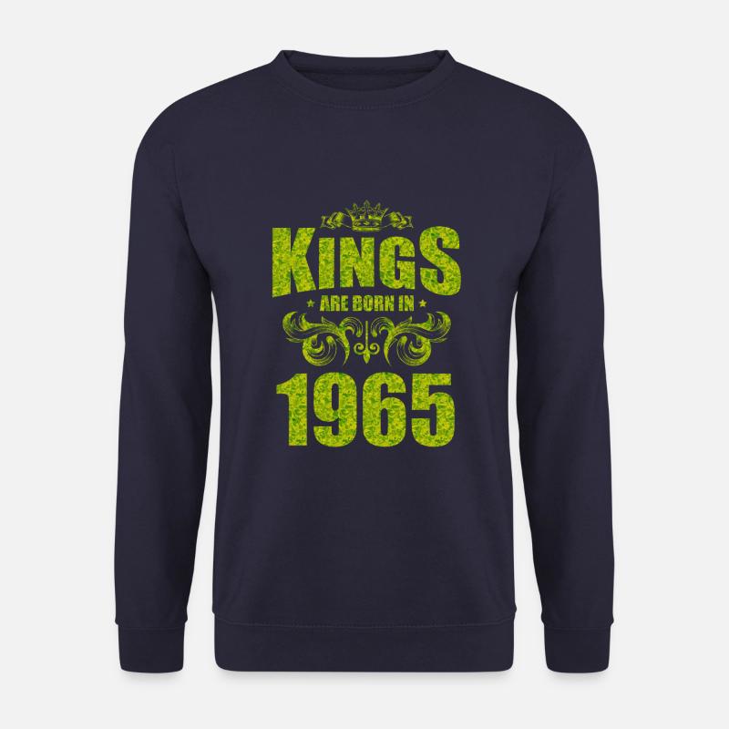 kings are born 1965 - Unisex Pullover - Navy