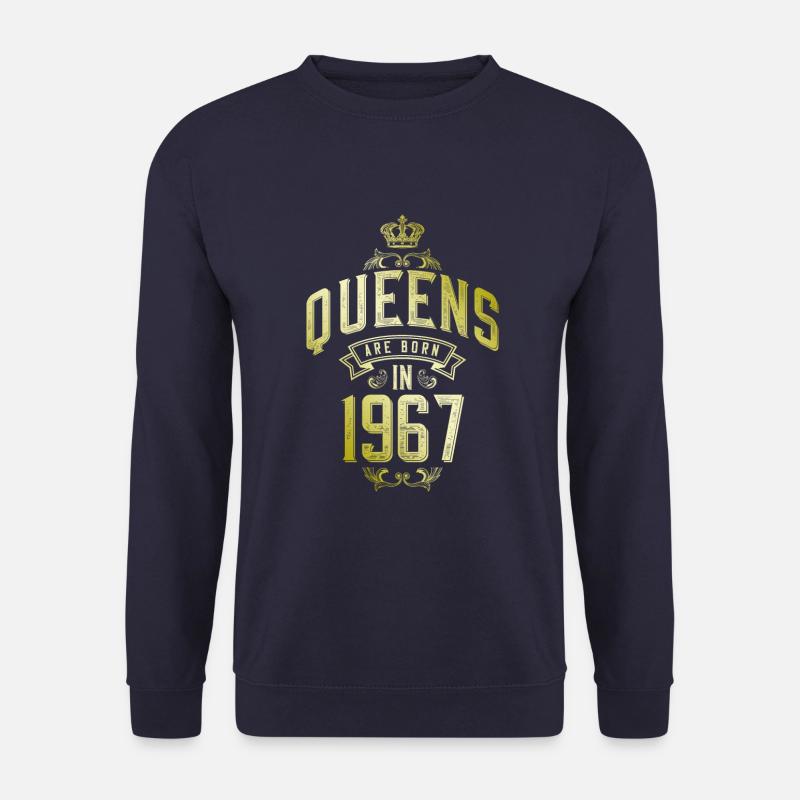Queens born in 1967 - Unisex Sweatshirt - navy