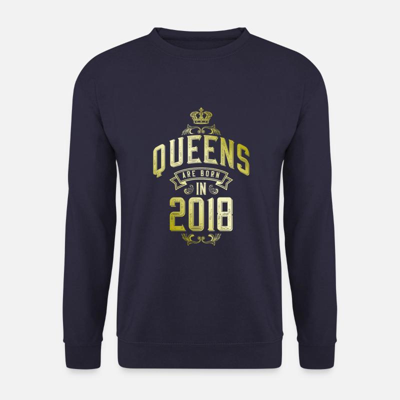Queens born in 2018 - Unisex Pullover - Navy