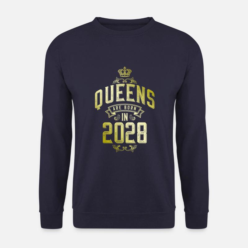 Queens born in 2028 - Unisex Sweatshirt - navy