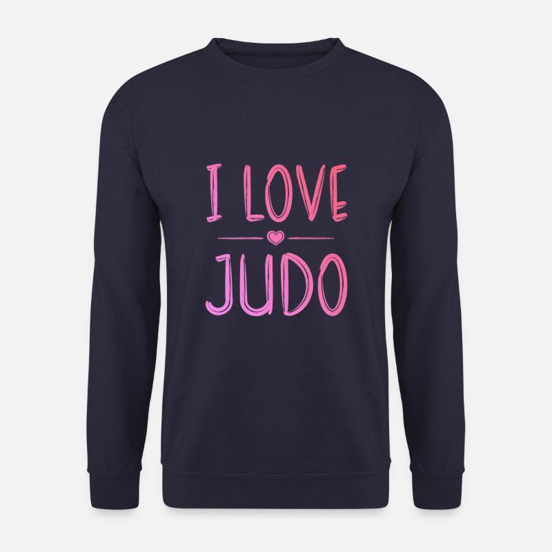 Ich liebe Judo - Unisex Pullover - Navy