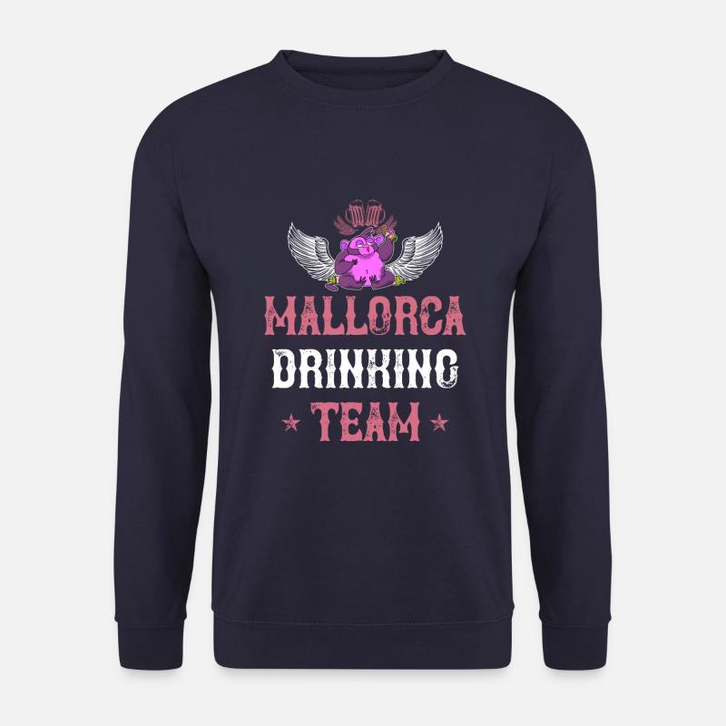 Mallorca Drinking Team - Unisex Sweatshirt - navy