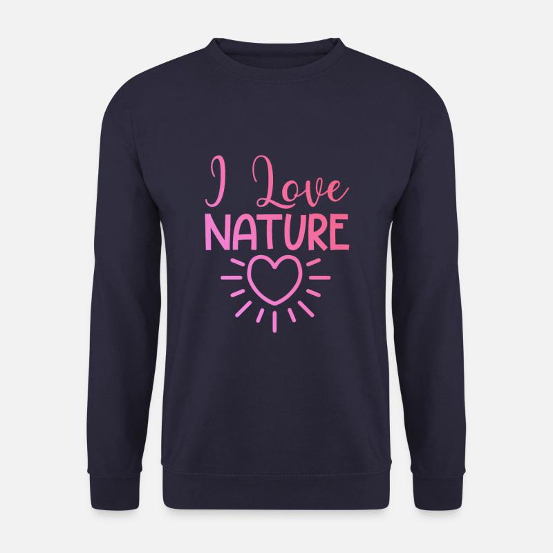 Ich liebe Natur - Unisex Pullover - Navy