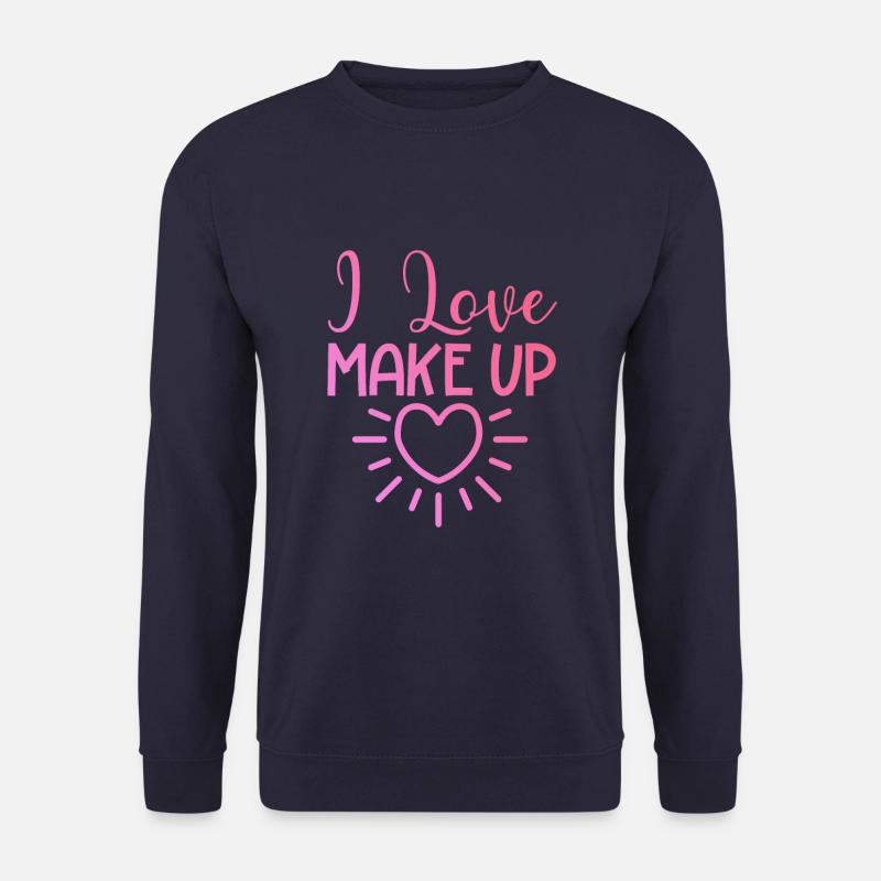J’adore le maquillage - Sweat-shirt Unisexe - marine