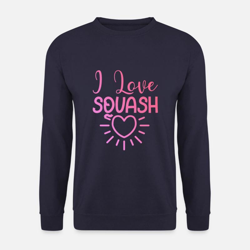 Ich liebe Squash - Unisex Pullover - Navy