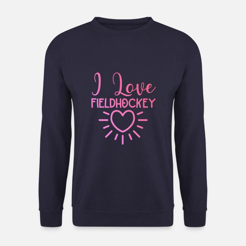 Ich liebe Fieldhockey - Unisex Pullover - Navy