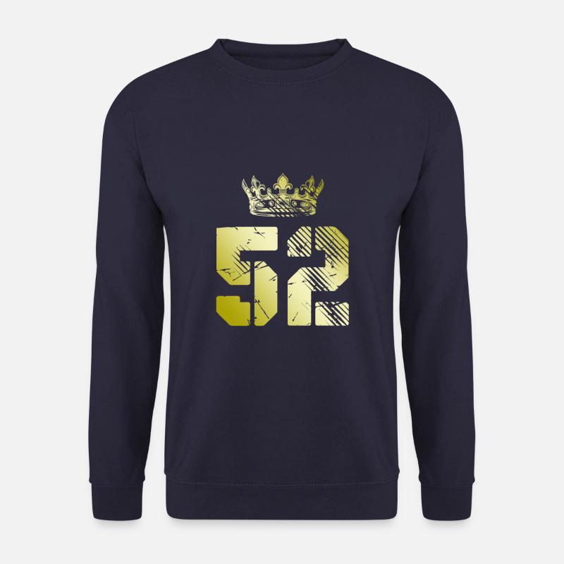 52 Number crown - Unisex Sweatshirt - navy