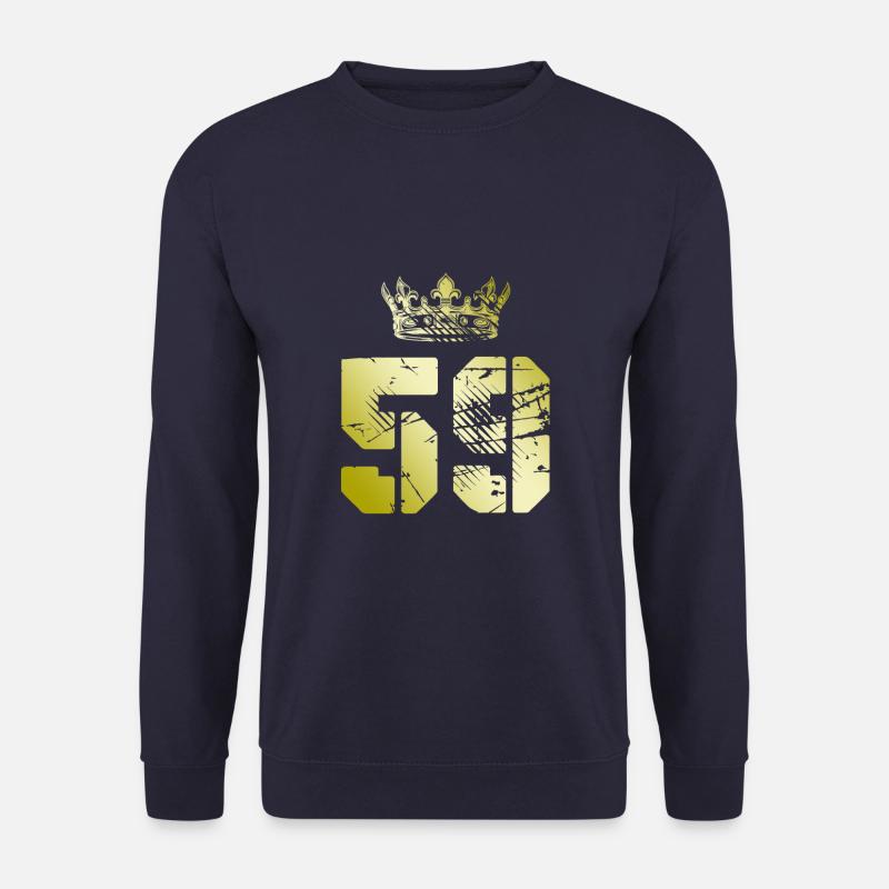59 Number crown - Unisex Sweatshirt - navy