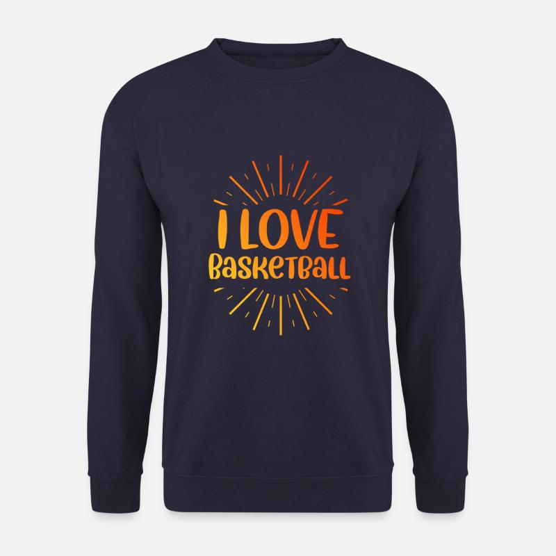 Ich liebe Basketball - Unisex Pullover - Navy