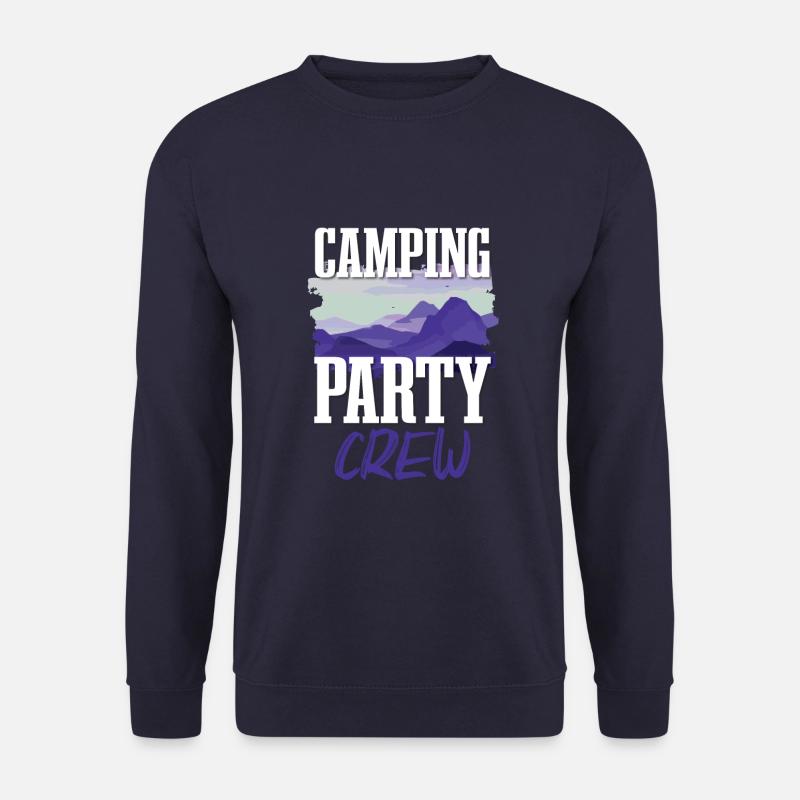 Camping Party Crew - Unisex Sweatshirt - navy