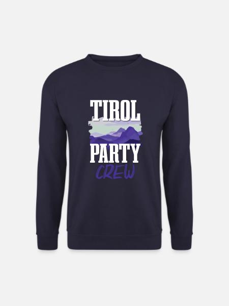 Tirol Party Crew - Unisex Sweatshirt - navy
