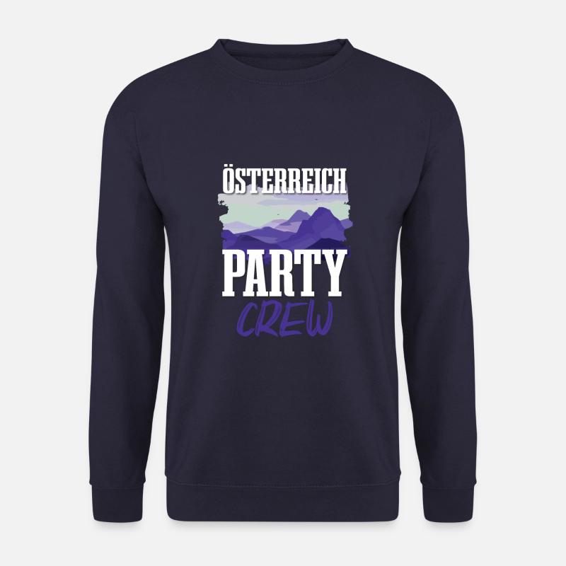 Österreich Party Crew - Unisex Pullover - Navy