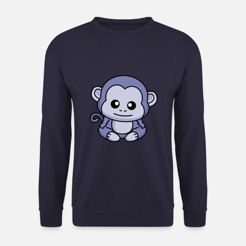 Monkey Comic Animal - Unisex Sweatshirt - navy
