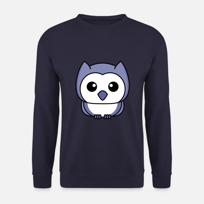 Eule Comic - Unisex Pullover - Navy