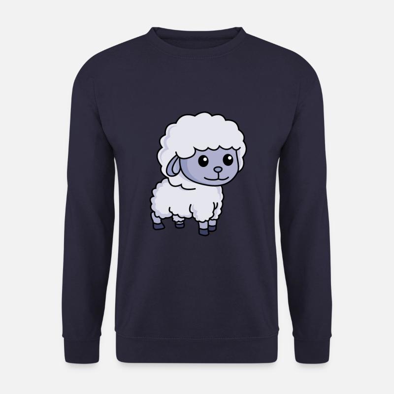 Sheep Comic Animal - Unisex Sweatshirt - navy