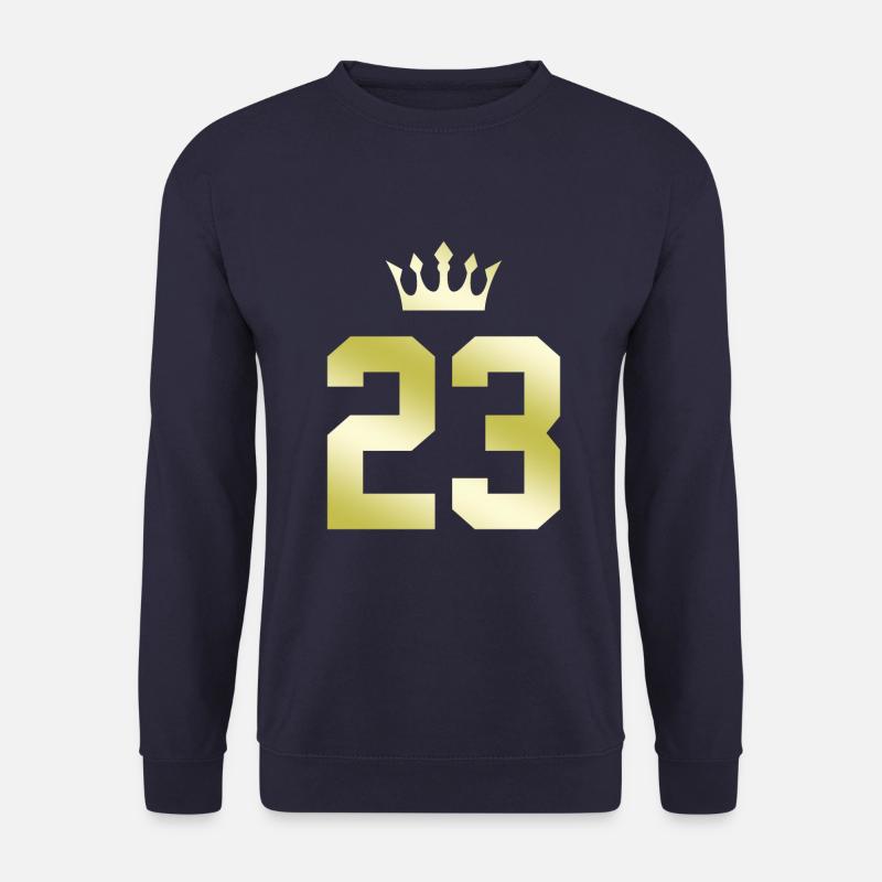 23 Zahl Krone - Unisex Pullover - Navy