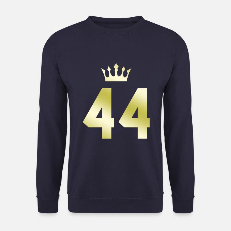 44 Zahl Krone - Unisex Pullover - Navy