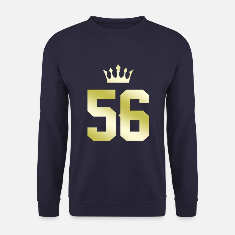 56 Number crown - Unisex Sweatshirt - navy