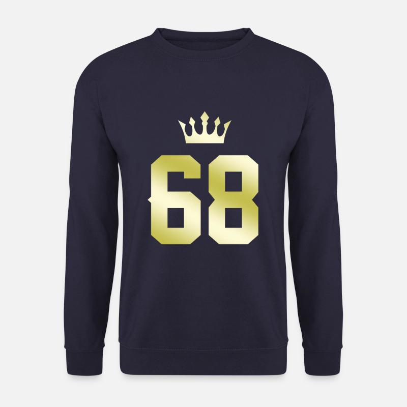 68 Number crown - Unisex Sweatshirt - navy