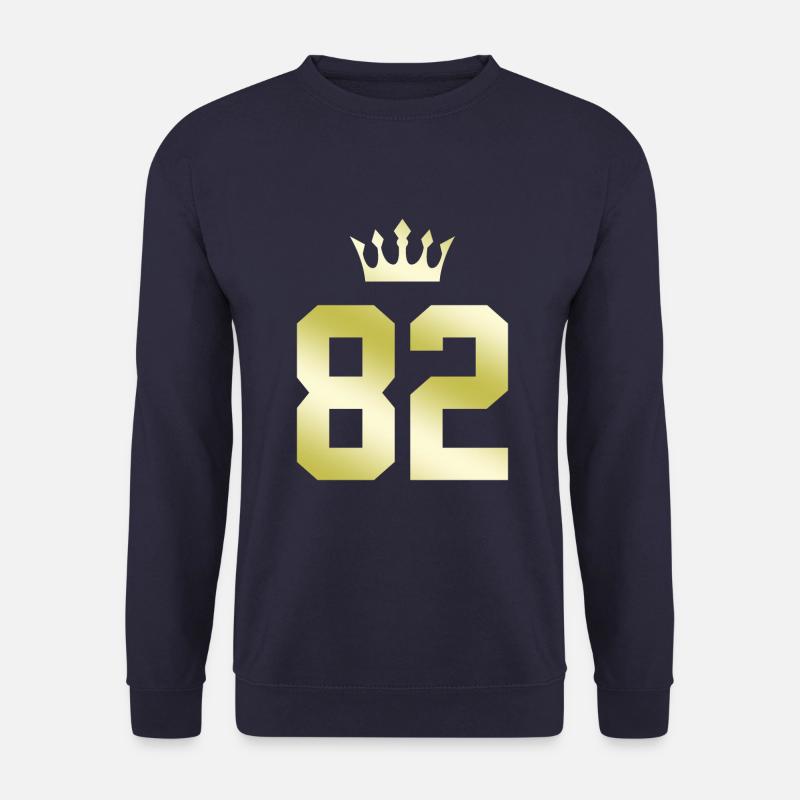 82 Number crown - Unisex Sweatshirt - navy