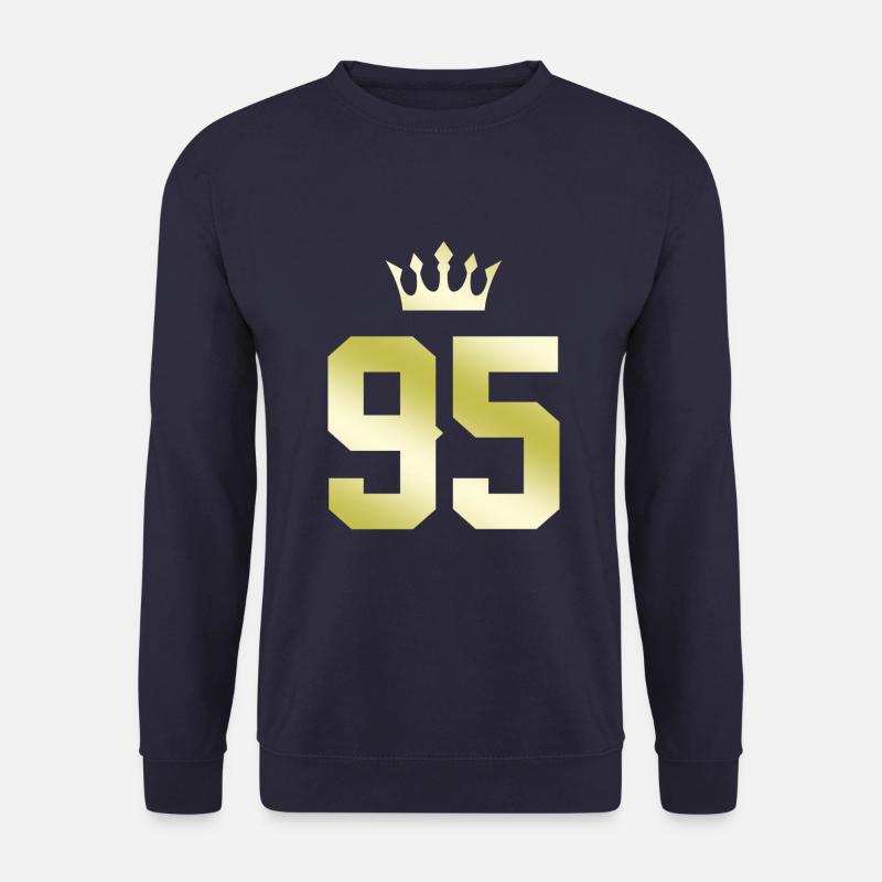 95 Number crown - Unisex Sweatshirt - navy