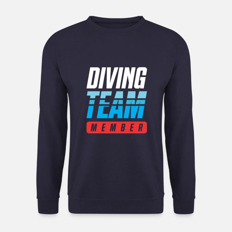 Diving Team - Unisex Pullover - Navy