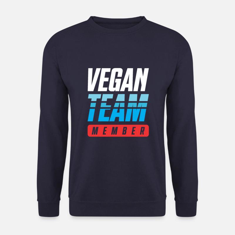 Vegan Team - Unisex Sweatshirt - navy