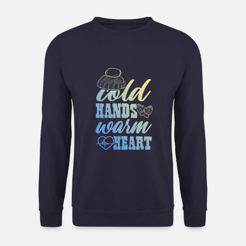 Frost winter - Unisex Sweatshirt - navy