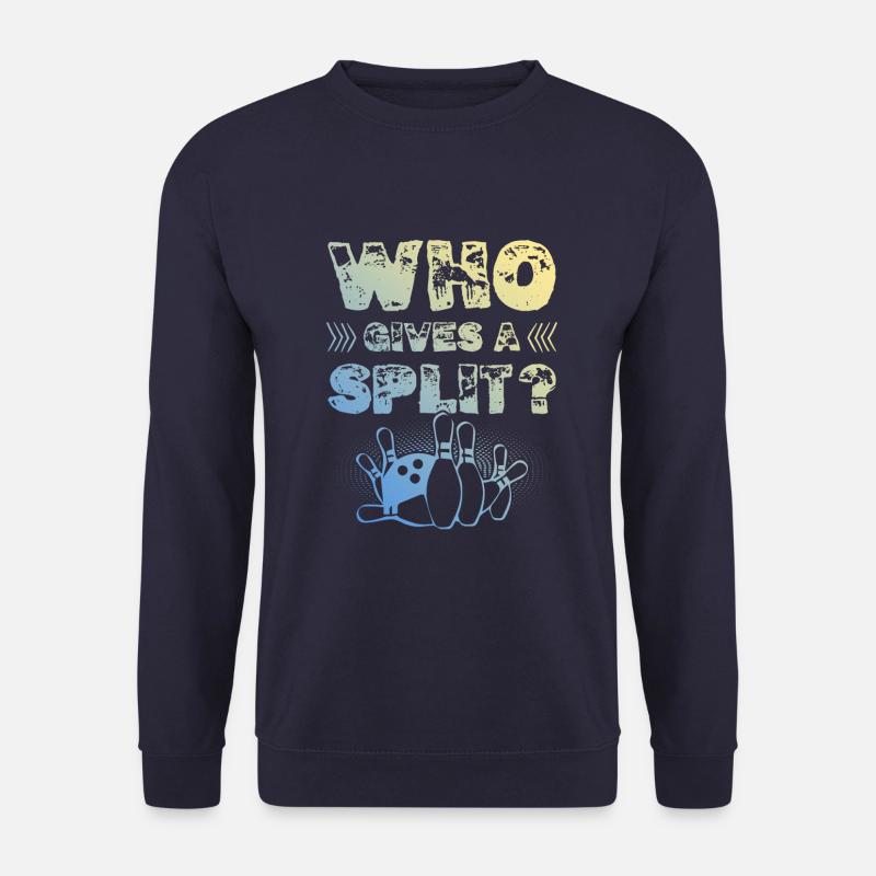 Bowling Split - Sweat-shirt Unisexe - marine