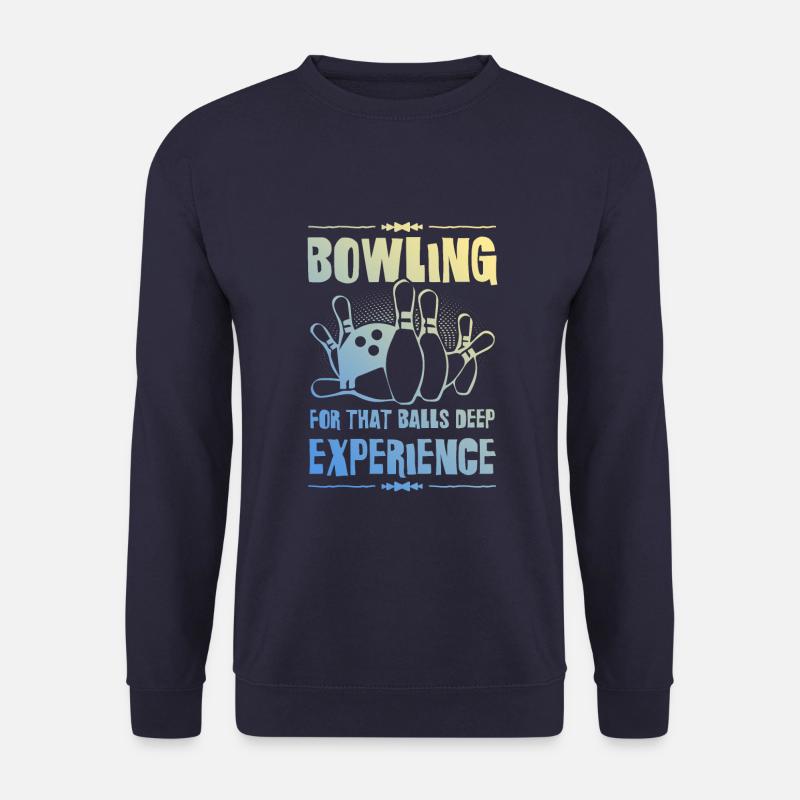 Bowling Experiment - Unisex Sweatshirt - navy