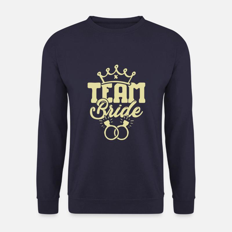 Épouse de l’équipe - Sweat-shirt Unisexe - marine