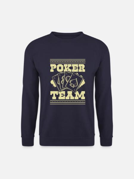 Poker Team - Unisex Pullover - Navy