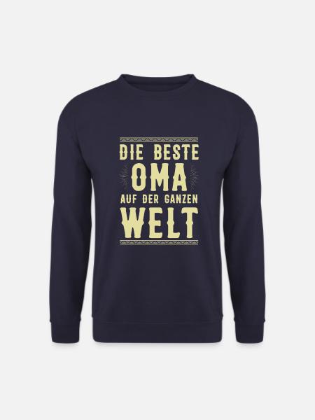 Meilleure grand-mère du monde - Sweat-shirt Unisexe - marine