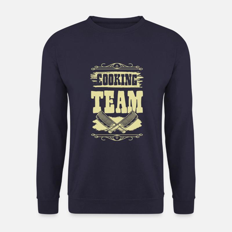 cooking team - Unisex Pullover - Navy