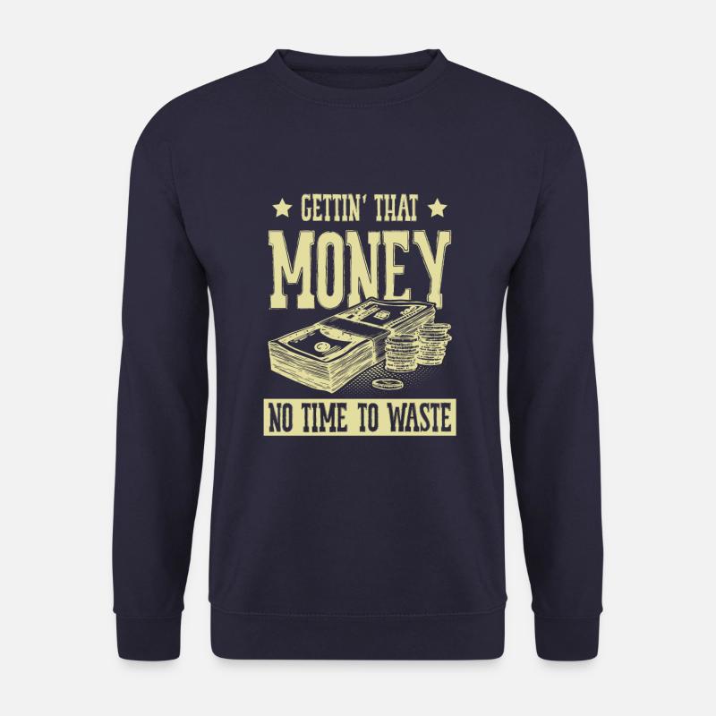 getting money - Unisex Pullover - Navy