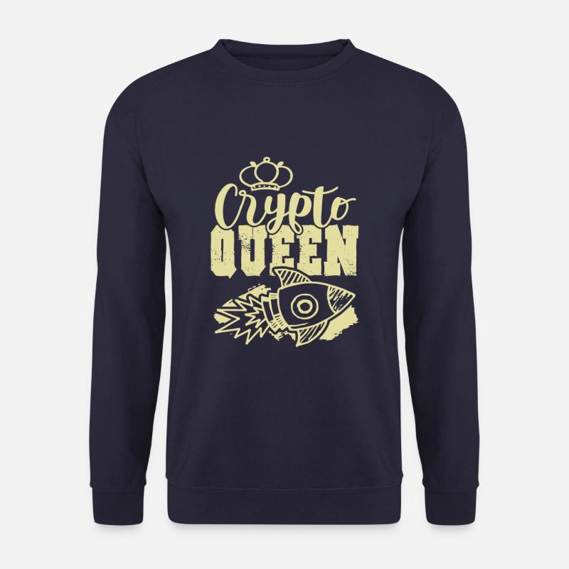 Crypto King - Unisex Pullover - Navy