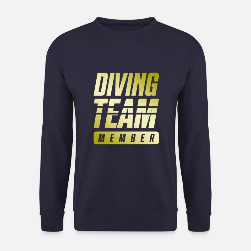 Diving Team - Unisex Pullover - Navy