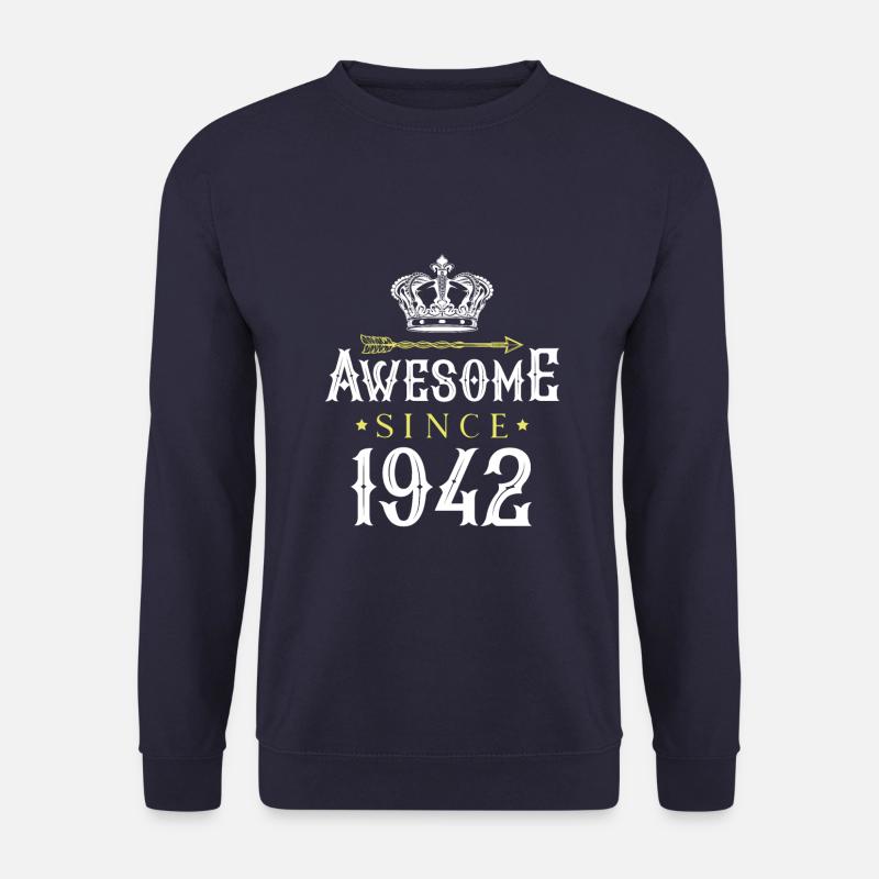 Awesome Since (1942) - Unisex Sweatshirt - navy