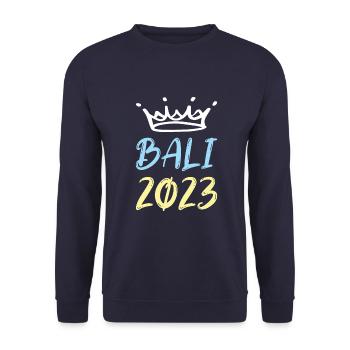 Bali 2023 - Unisex Pullover - Navy - Vorne - Alina (178cm) & Michal (187cm)