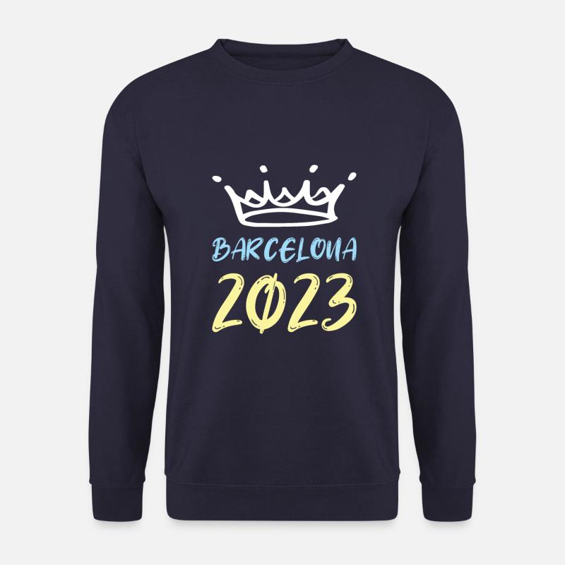 Barcelona 2023 - Unisex Pullover - Navy