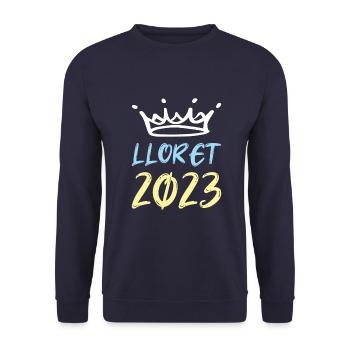 Lloret De Mar 2023 - Unisex Pullover - Navy - Vorne - Alina (178cm) & Michal (187cm)