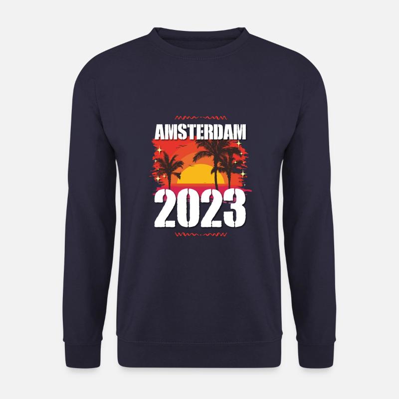 Amsterdam 2023 - Unisex Pullover - Navy