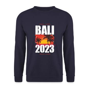 Bali 2023 - Unisex Pullover - Navy - Vorne - Alina (178cm) & Michal (187cm)